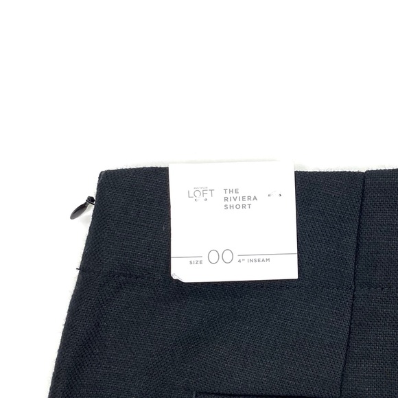 LOFT The Riviera Linen Blend Cutoff Raw Hem Shorts - Picture 7 of 8